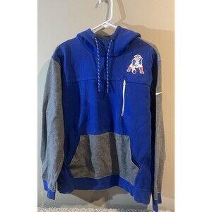 Nike New England Patriots NFL Men's Hoodie XL apparel retro logo cell pocket
